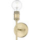 Axel 1 Light 4.75 inch Brushed Champagne Bronze Wall Sconce Wall Light in No Shade